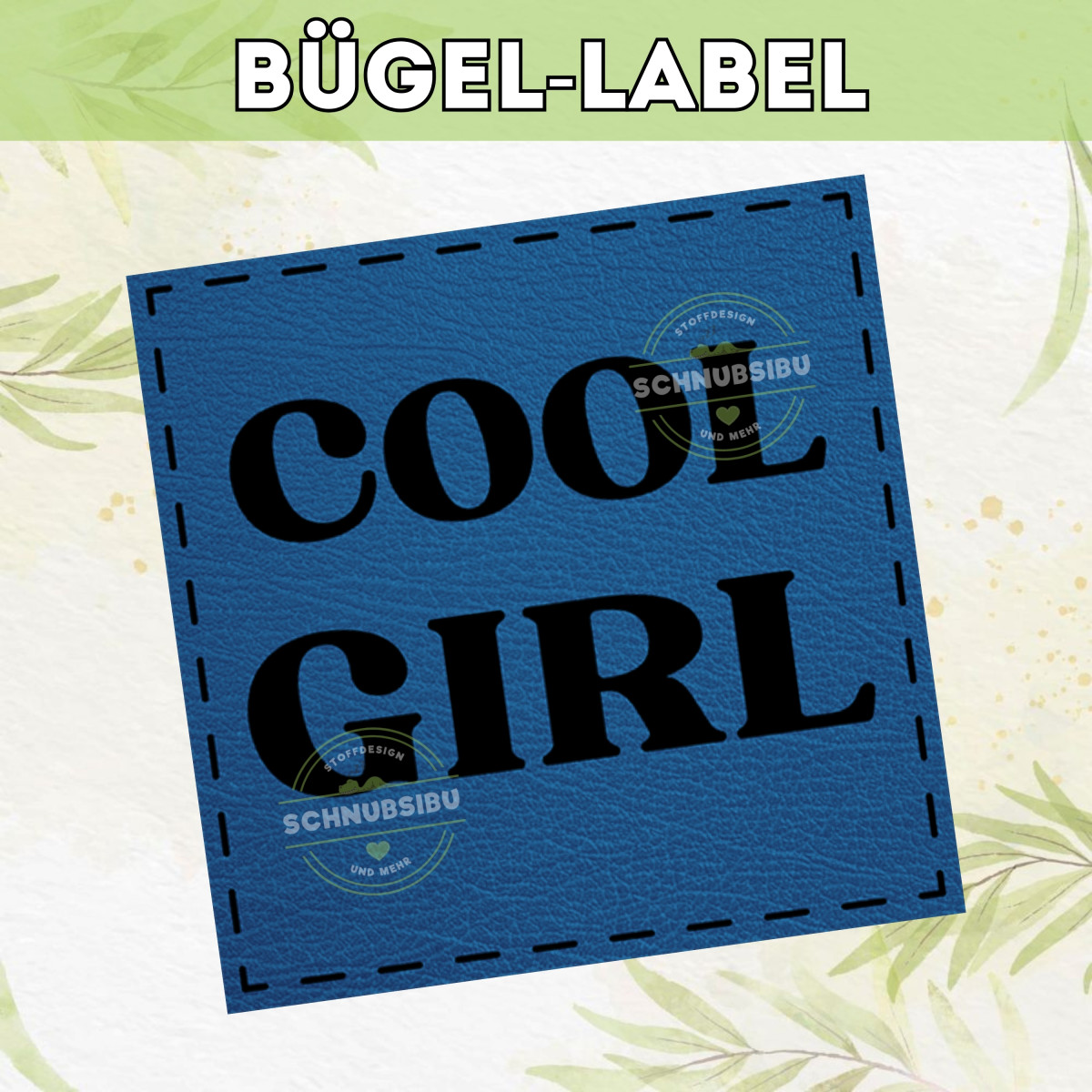Bügel-Label Cool Girl